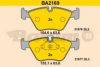 BARUM BA2169 Brake Pad Set, disc brake